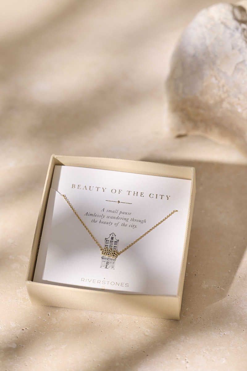 Riverstones Riverstones Canal Ketting Goud