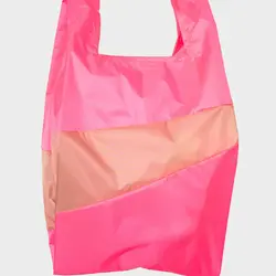 Susan Bijl The New Shopping Bag Fluo Pink & Try