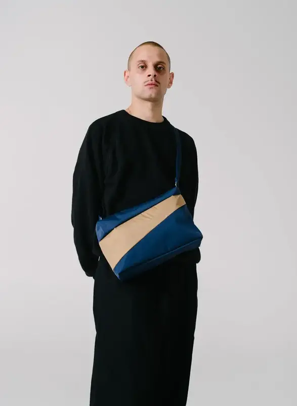 Susan Bijl Susan Bijl The New Bum Bag Navy & Camel