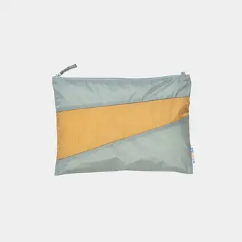 Susan Bijl The New Pouch Grey & Camel