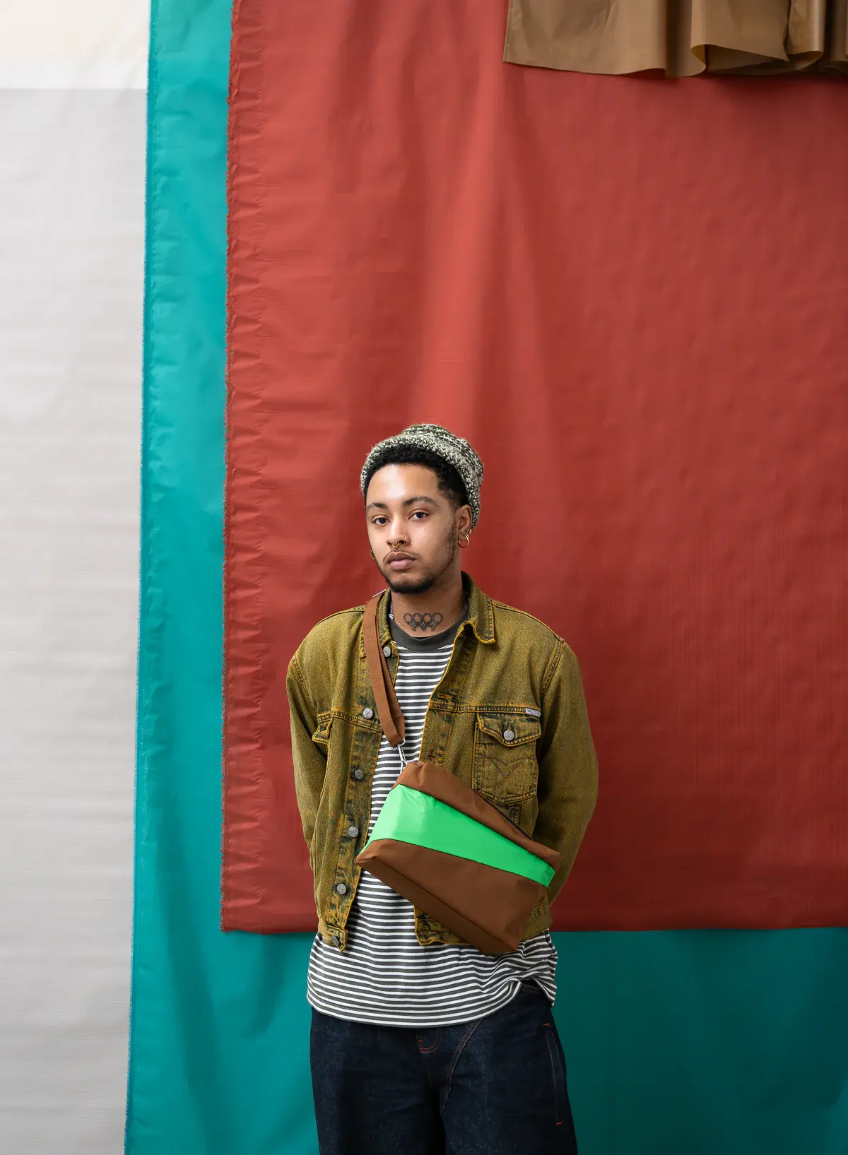 Susan Bijl Susan Bijl The New Bum Bag Hazel & Greenscreen