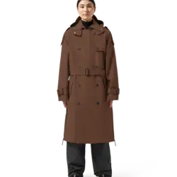 Maium Trench Coat Macassar Brown