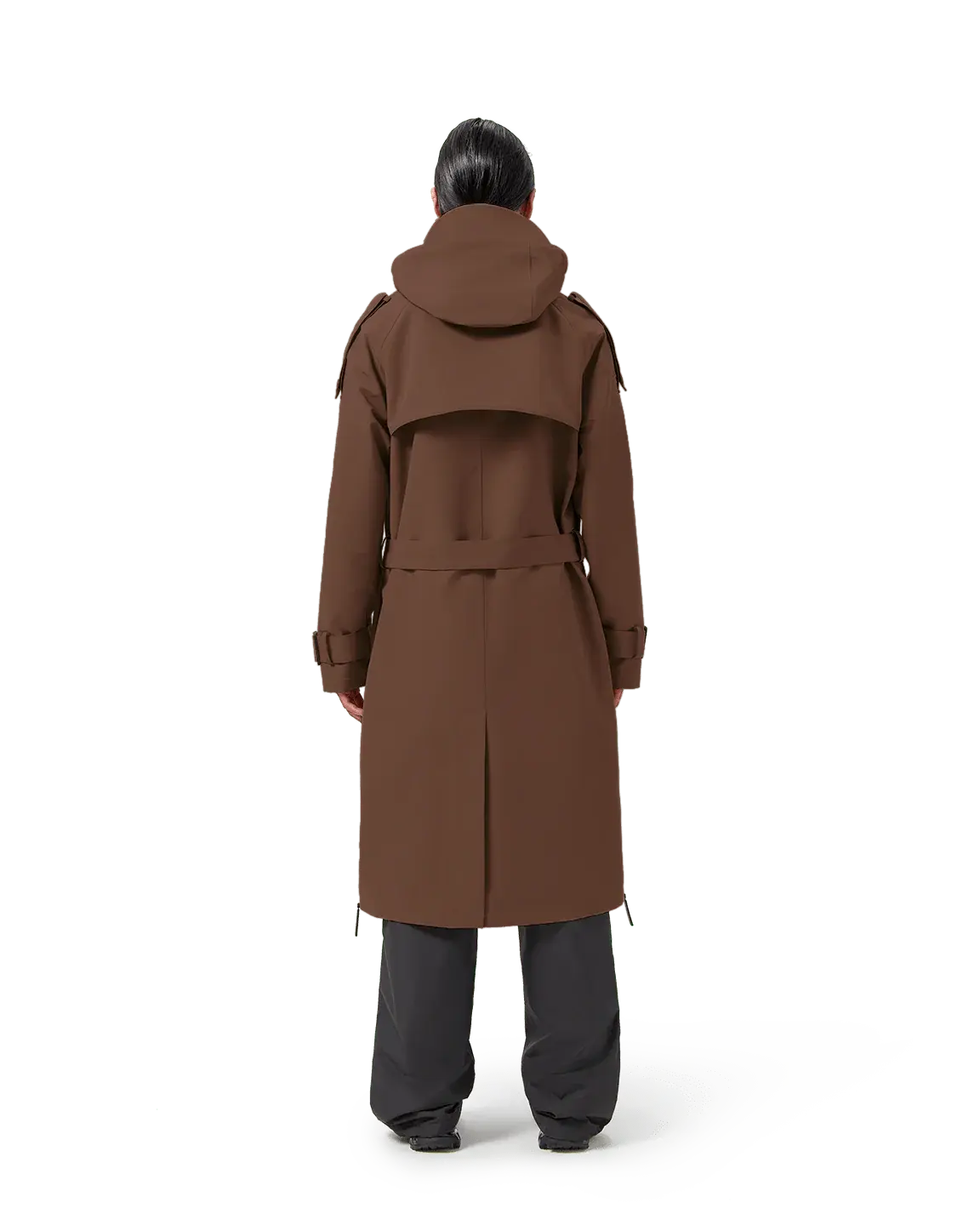 Maium Maium Trench Coat Macassar Brown