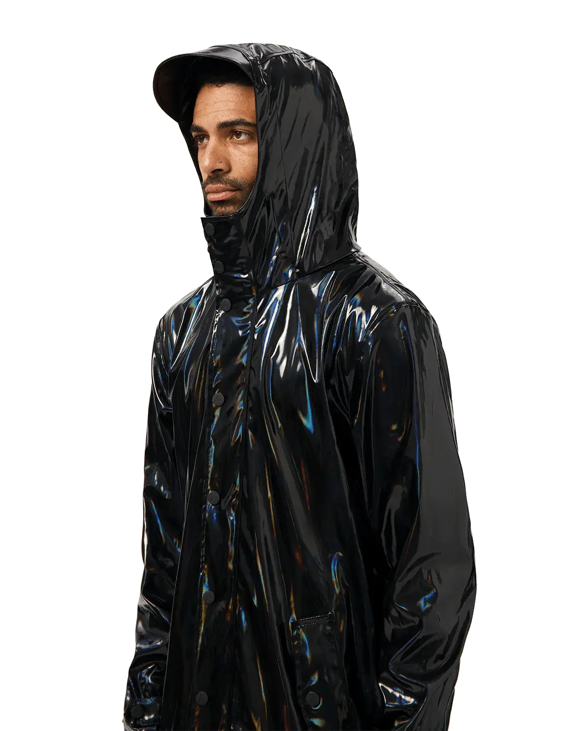 Maium Maium Original Regenjas Holographic Black