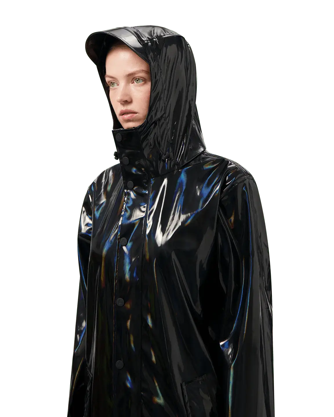 Maium Maium Original Regenjas Holographic Black