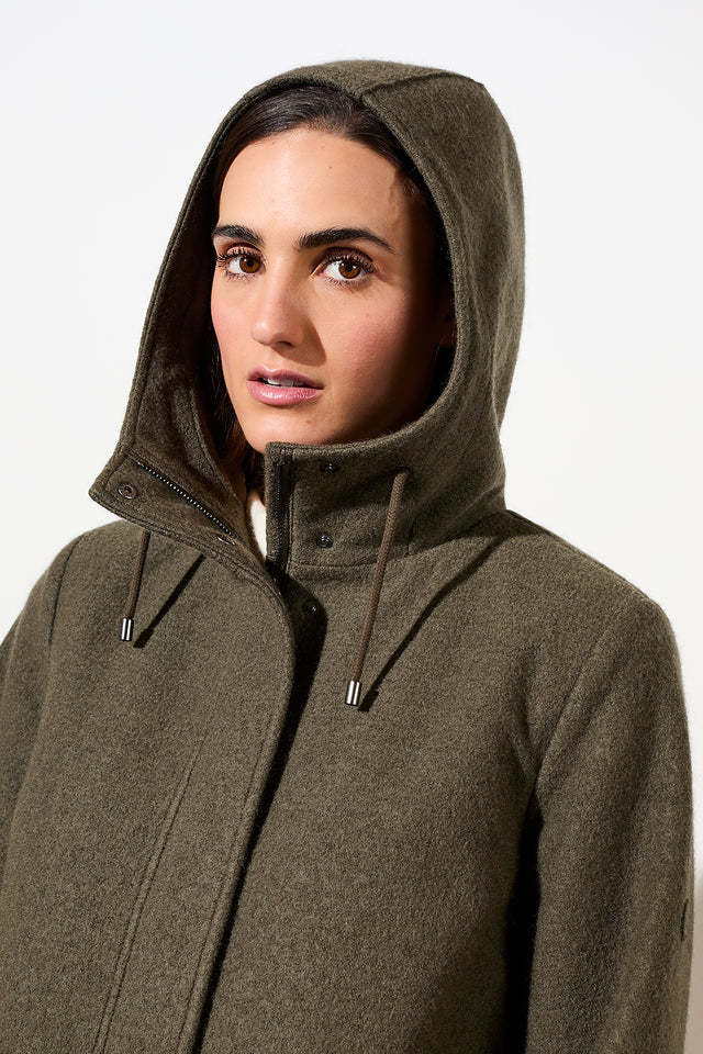 Langerchen Langerchen Jas Milport Olive