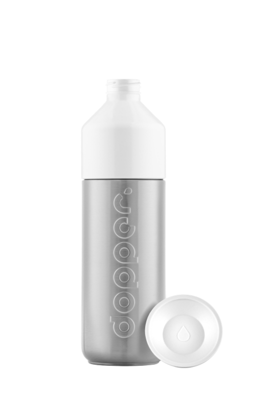 Dopper Dopper Bottle Insulated Silver 580ml