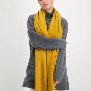 Alpaca Loca Sjaal Ocher
