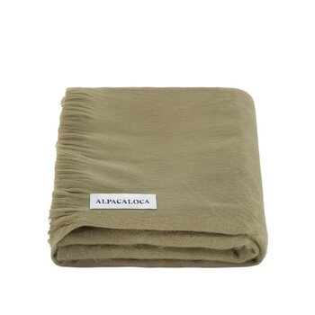 Alpaca Loca Sjaal Cigar Brown