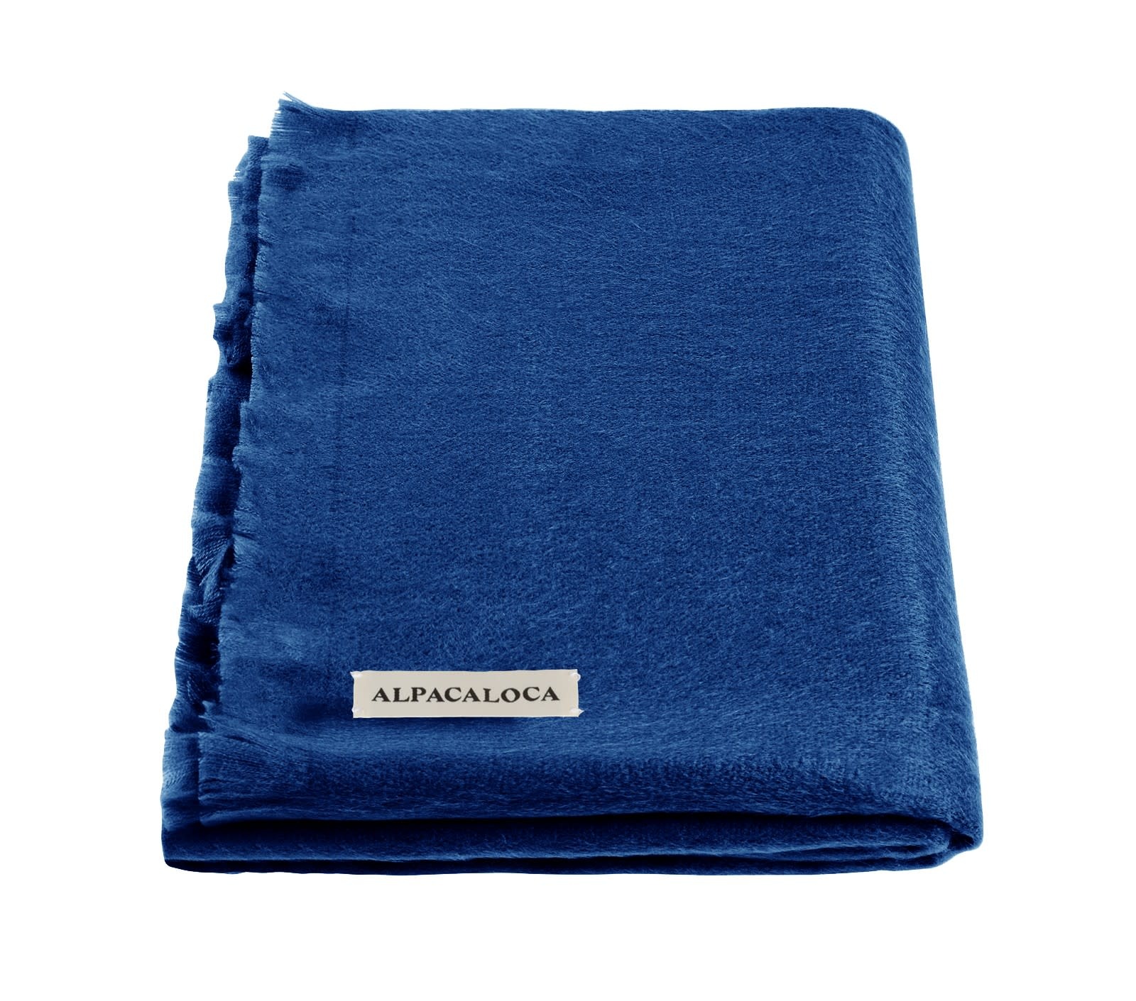 Alpaca Loca Alpaca Loca Scarf Cobalt Blue