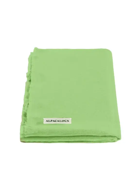 Alpaca Loca Alpaca Loca Sjaal Limestone Green