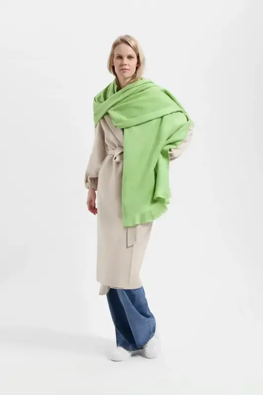 Alpaca Loca Alpaca Loca Sjaal Limestone Green