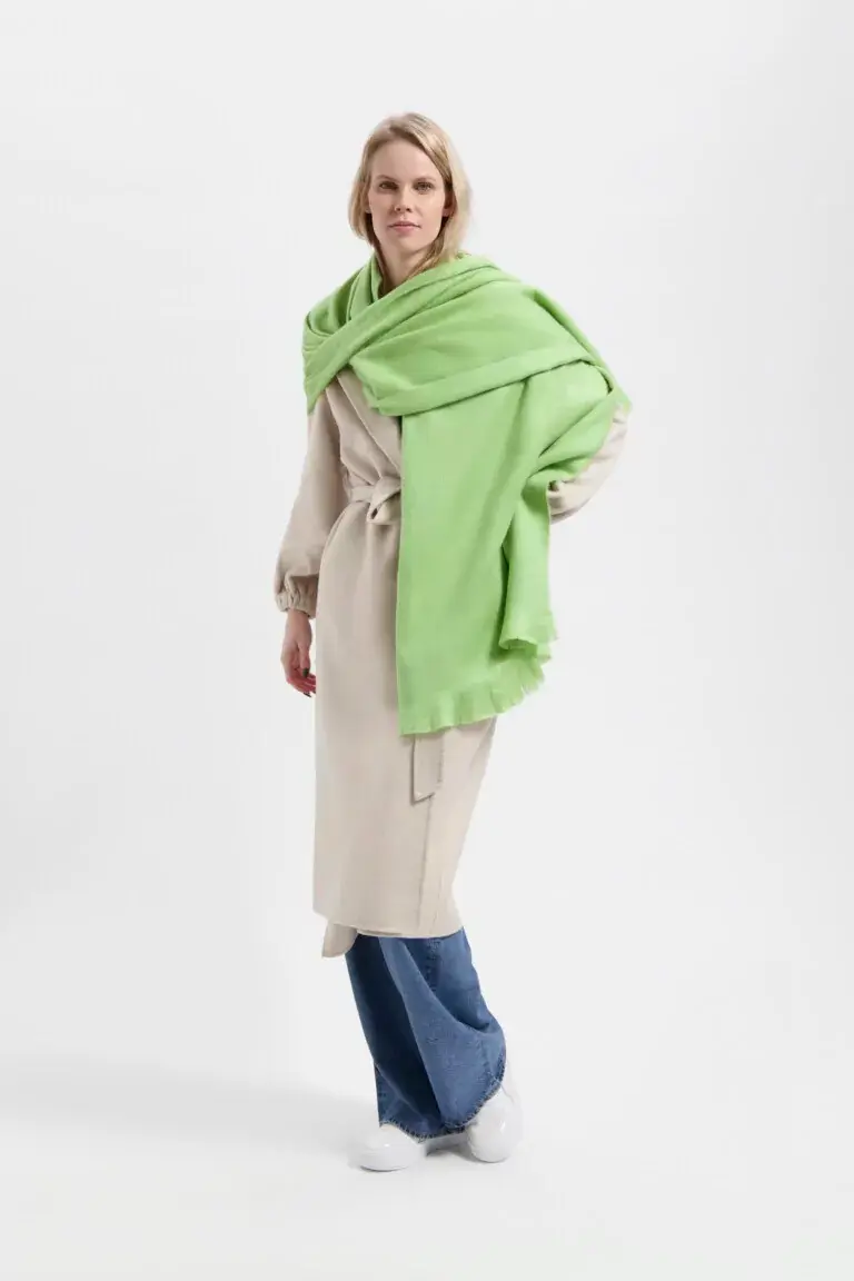 Alpaca Loca Alpaca Loca Scarf  Limestone Green