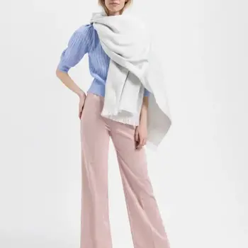 Alpaca Loca Sjaal Light Grey