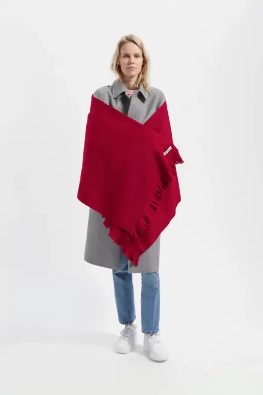 Alpaca Loca Alpaca Loca Sjaal Ruby Red