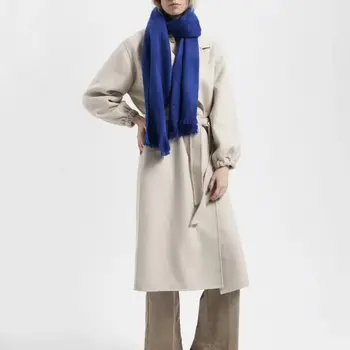 Alpaca Loca Slim Scarf Cobalt Blue