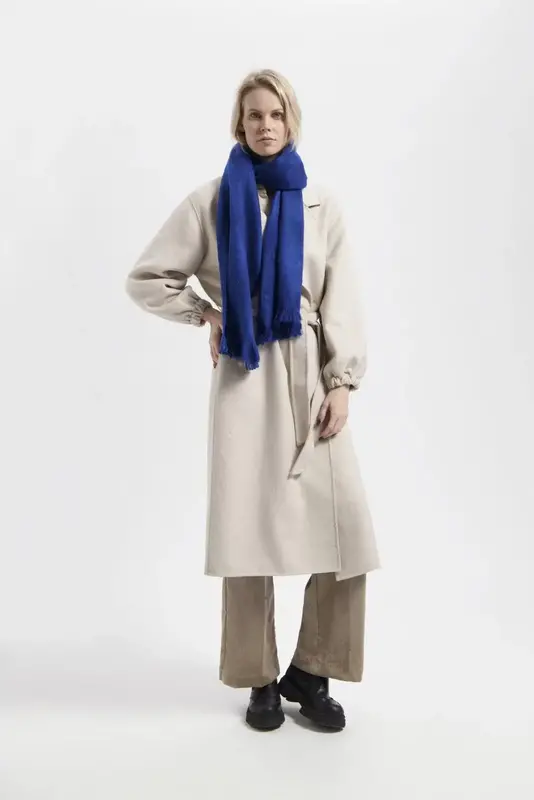 Alpaca Loca Alpaca Loca Slim Scarf Cobalt Blue