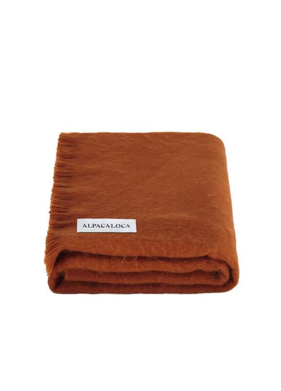 Alpaca Loca Alpaca Loca Sjaal Smal Cinnamon