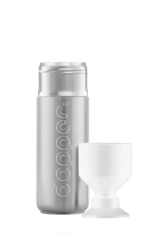 Dopper Dopper Bottle Insulated Silver 580ml