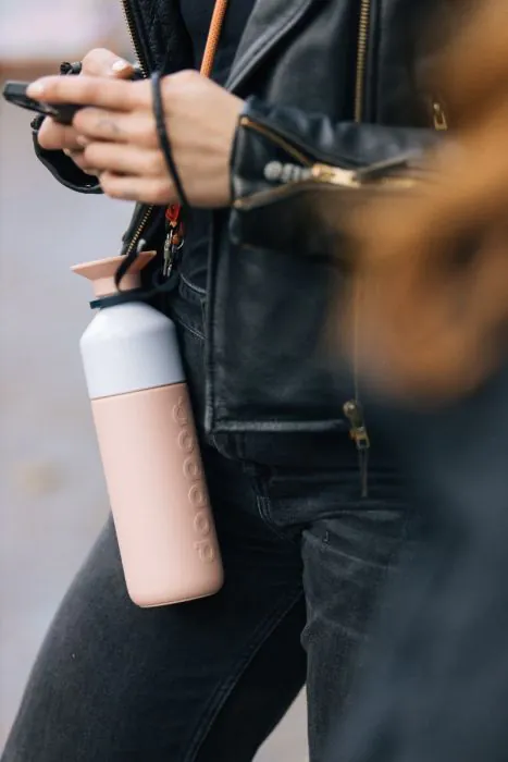 Dopper Dopper Bottle Insulated Pebble Peach 580ml