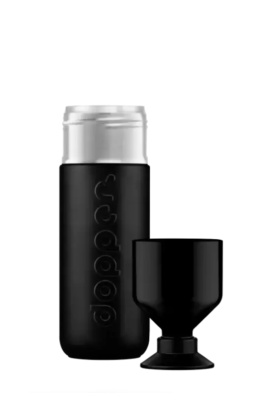 Dopper Dopper Fles Insulated Blazing Black 1000ml