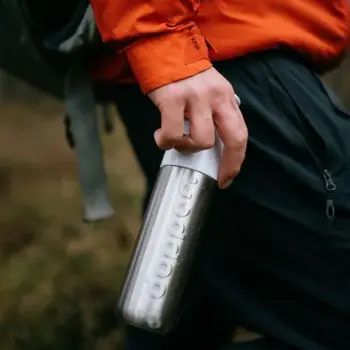 Dopper Insulated Water Bottle Silver 350 ml