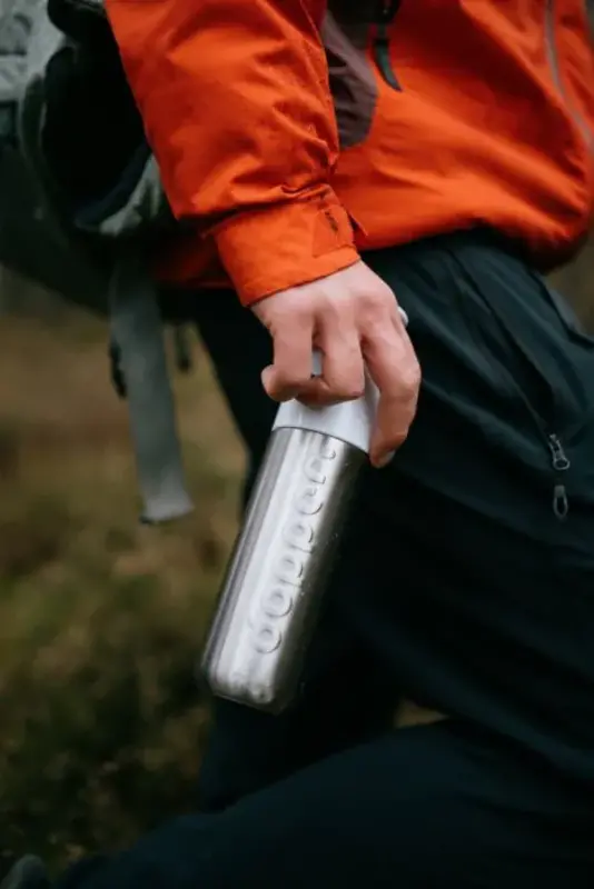 Dopper Dopper Insulated Water Bottle Silver 350 ml