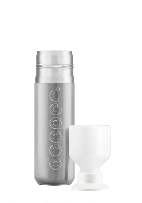 Dopper Dopper Insulated Waterfles Silver 350 ml