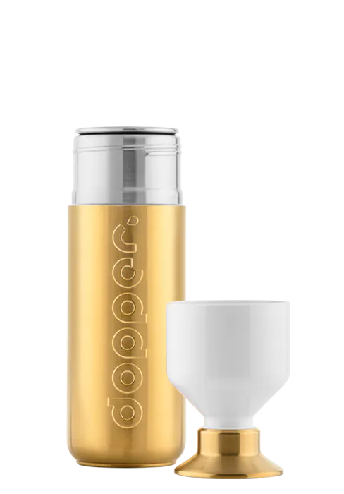 Dopper Dopper Water Bottle Steel 800ml Gold