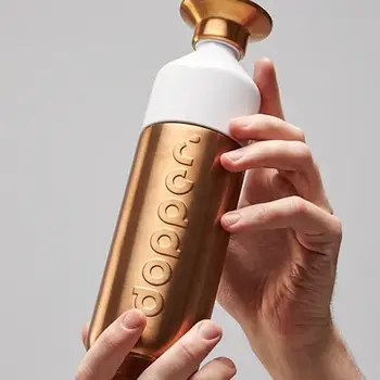 Dopper Waterfles Steel 800ml Bronze