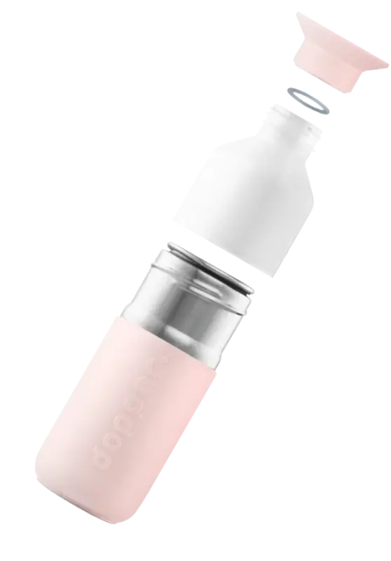 Dopper Dopper Steel Water Bottle Soft Pink 350ml