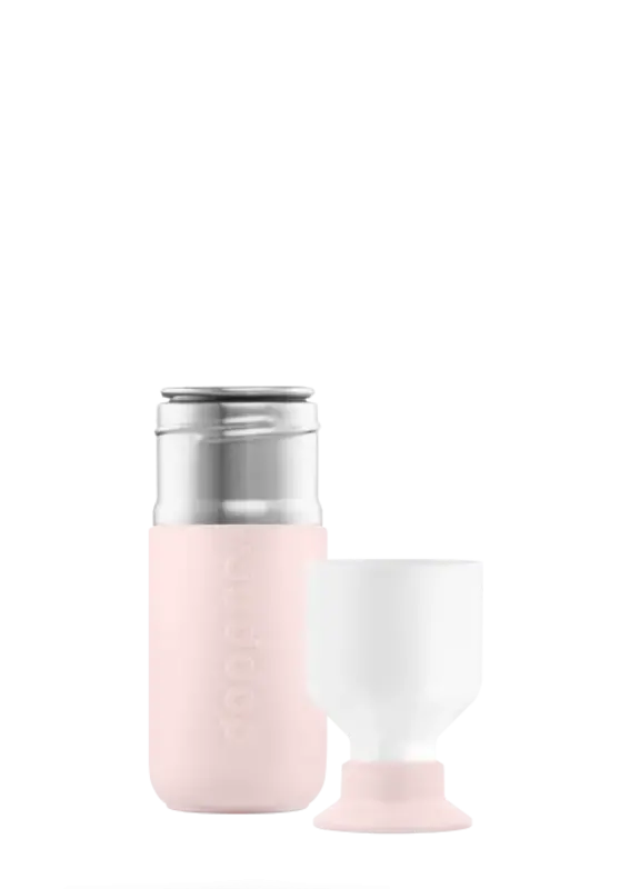 Dopper Dopper Steel Water Bottle Soft Pink 350ml