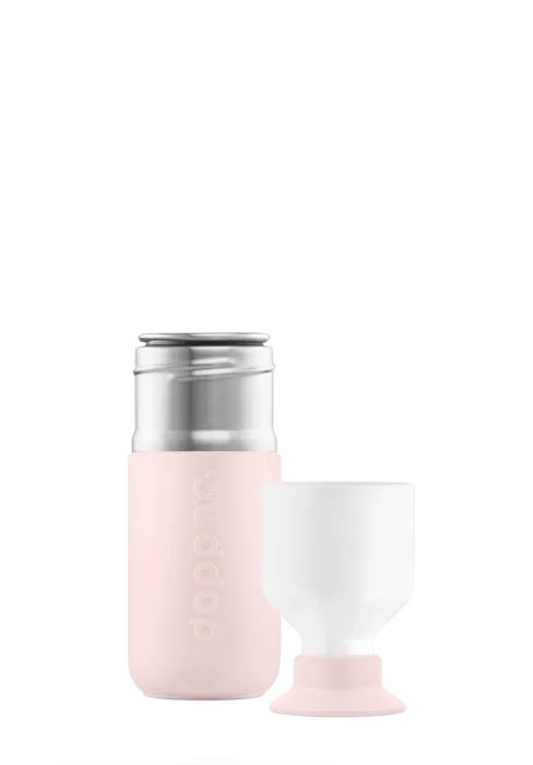 Dopper Dopper Steel Water Bottle Soft Pink 350ml