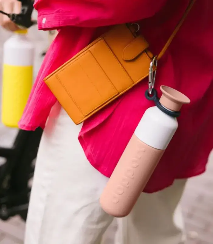 Dopper Dopper Insulated Bottle Pebble Peach 350ml