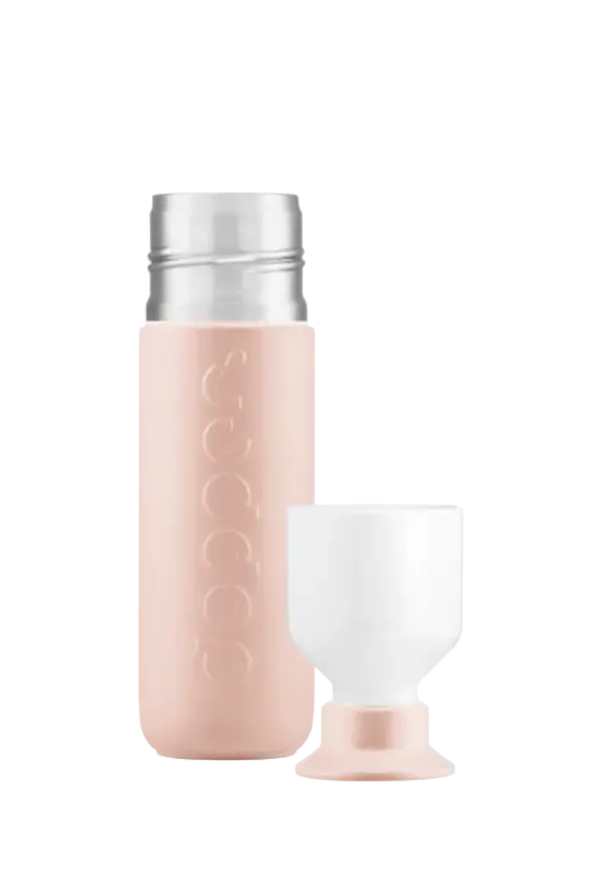 Dopper Dopper Insulated Bottle Pebble Peach 350ml