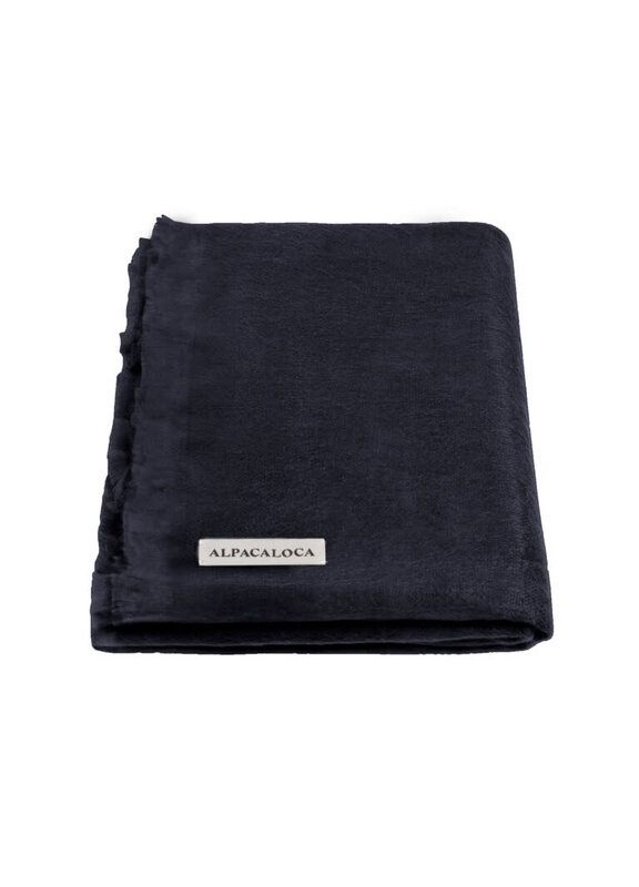 Alpaca Loca Alpaca Loca Sjaal Smal Royal Blue