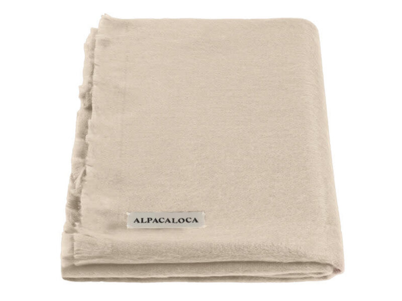 Alpaca Loca Alpaca Loca Scarf Slim Beige
