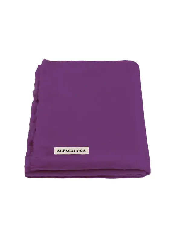 Alpaca Loca Alpaca Loca Sjaal Smal Amethyst Purple