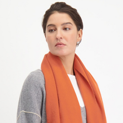 Alpaca Loca Scarf Slim Terracotta