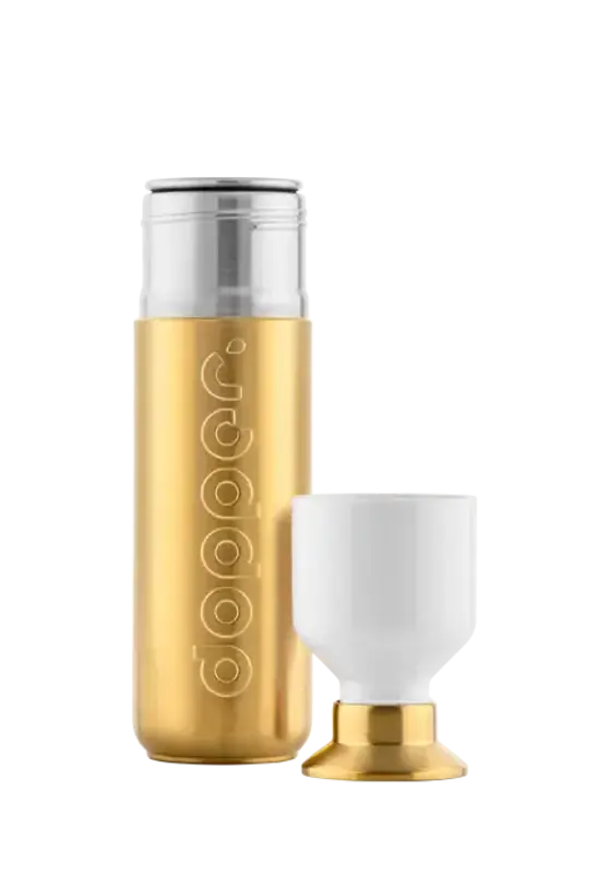 Dopper Dopper Waterfles Steel 490ml Gold