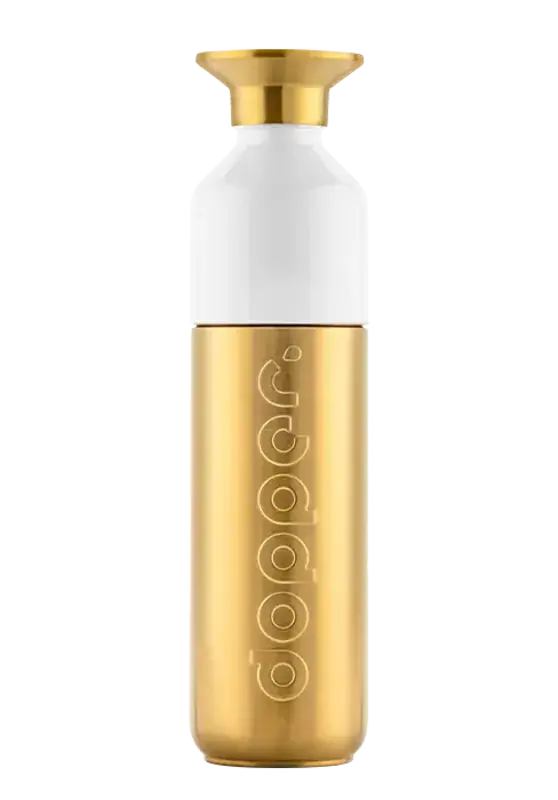 Dopper Dopper Water bottle Steel 490ml Gold