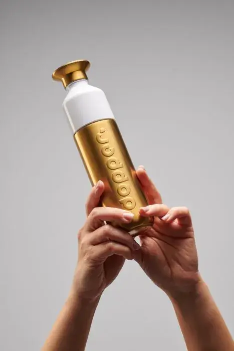 Dopper Dopper Waterfles Steel 490ml Gold