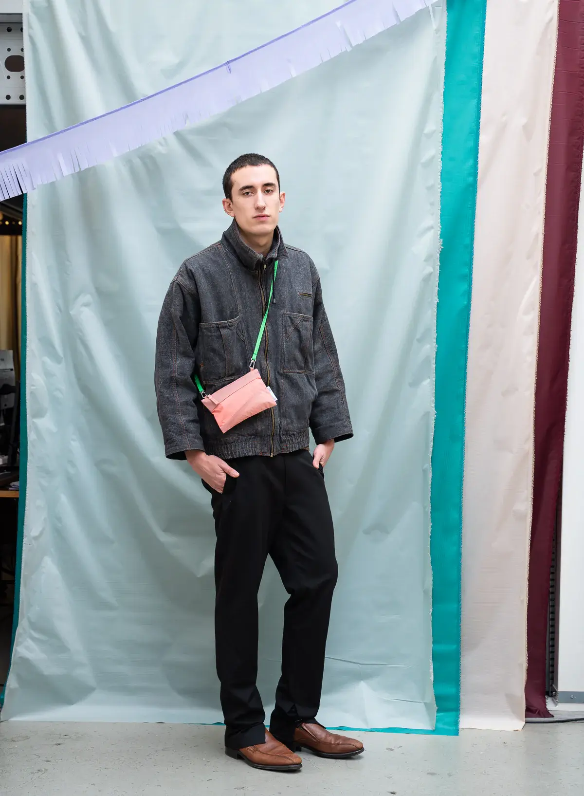 Susan Bijl Susan Bijl The New Pouch Fluo Pink & Coral