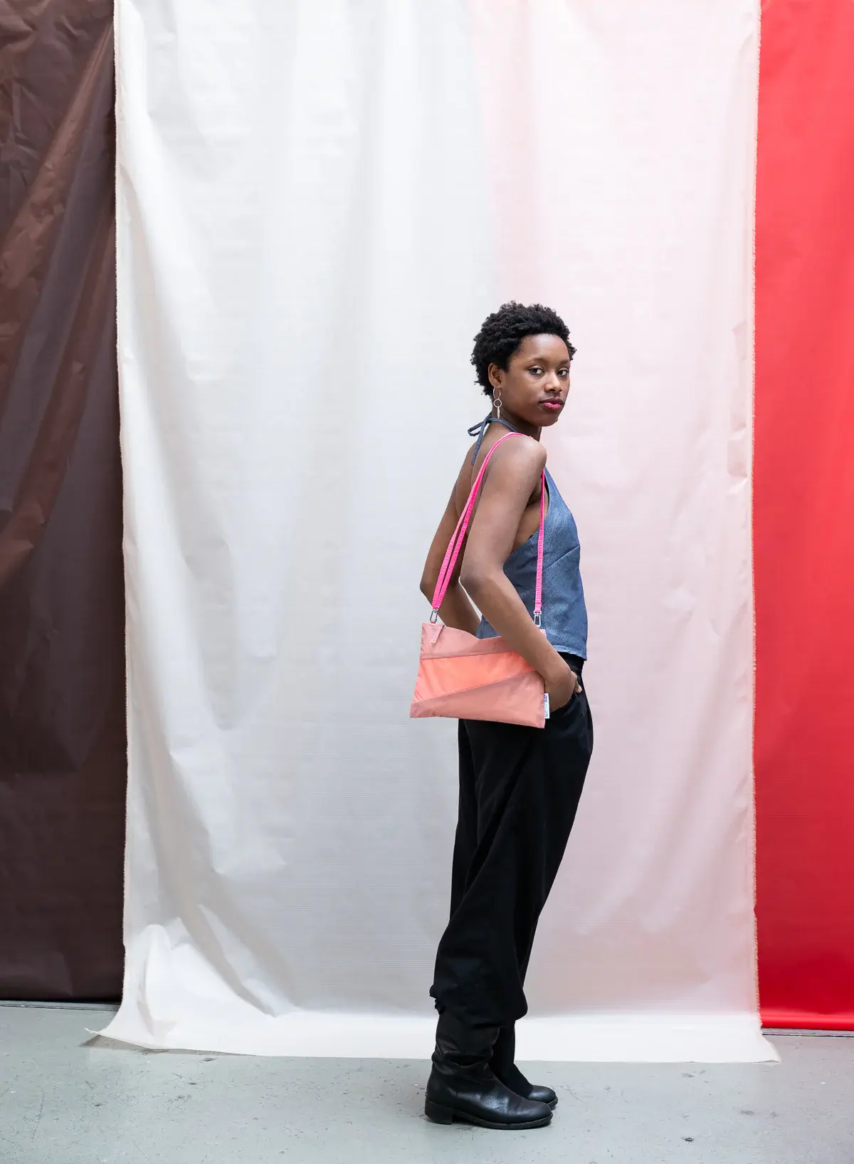 Susan Bijl Susan Bijl The New Pouch Fluo Pink & Coral