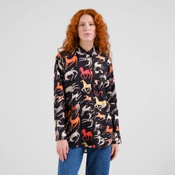 Dedicated Shirt Kosta Mustang Party Black