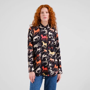Dedicated Shirt Kosta Mustang Party Black