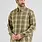 Dedicated Dedicated Shirt Rute Flannel Shadow Check Leaf Green