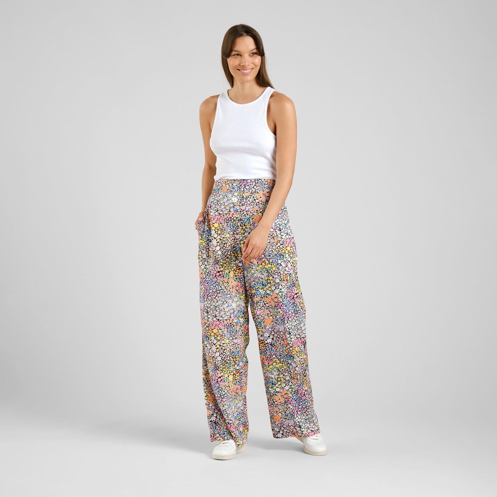 Dedicated Dedicated Pants Ale Meadow Flowers Multi Color