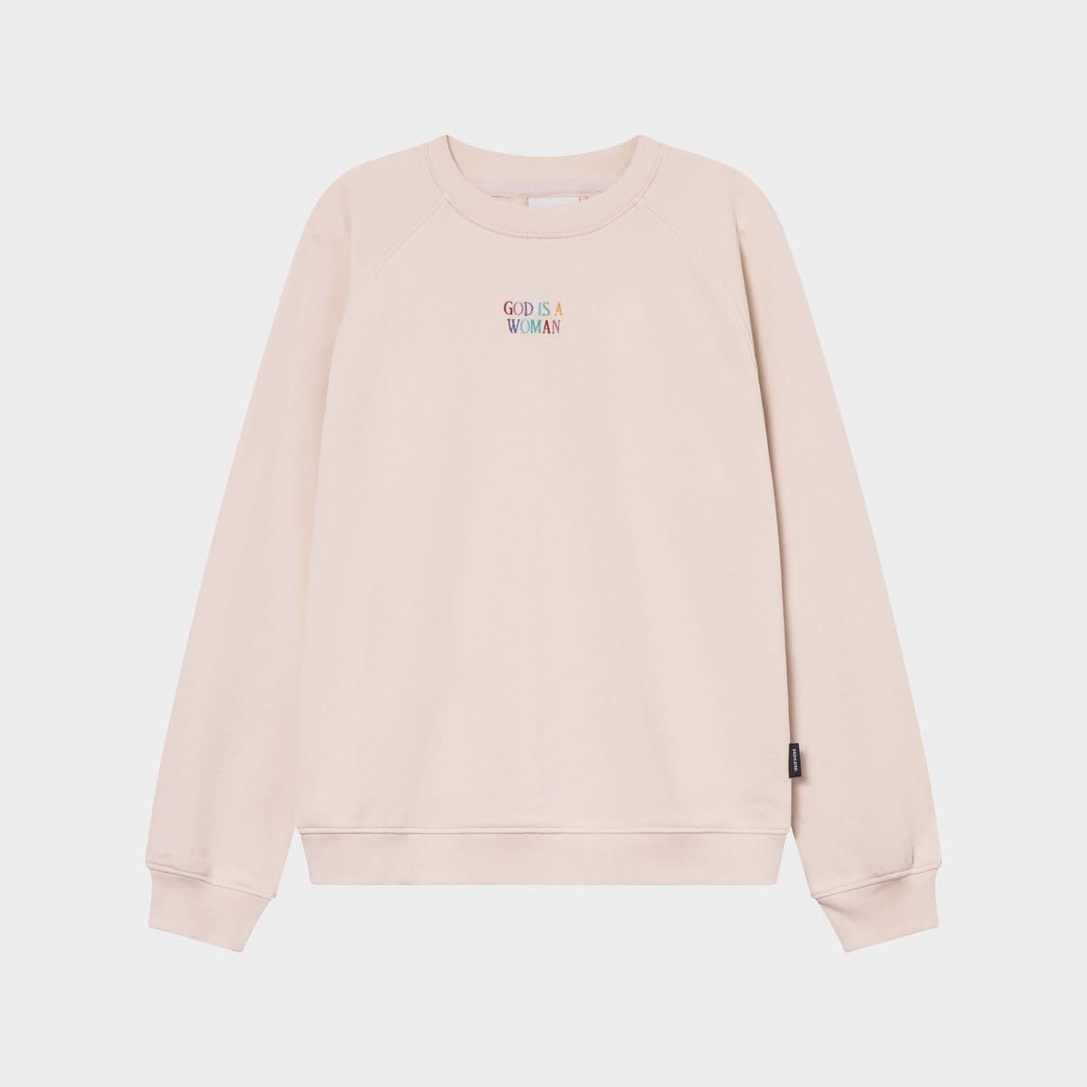 Dedicated Dedicated Sweatshirt Ystad God is Woman Oat White