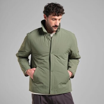 Dedicated Padded Jacket Roskilde Leaf Green